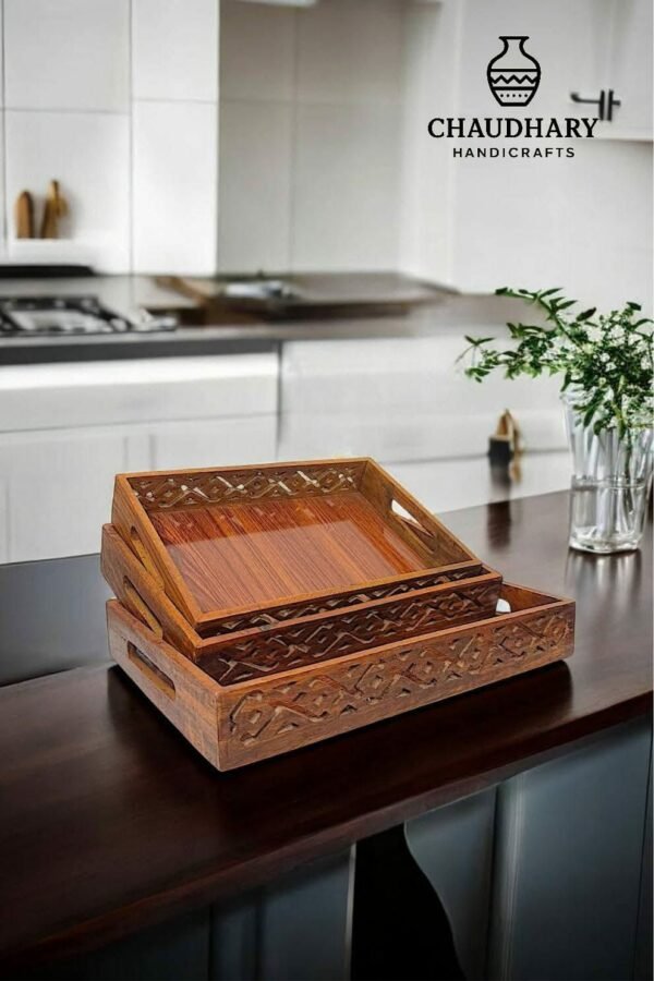 IMG-20251030-WA0027 Handcrafted Wooden Serving Tray Set