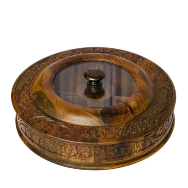 Carving Dry Fruit pot