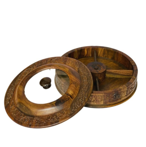 Carving Dry Fruit pot