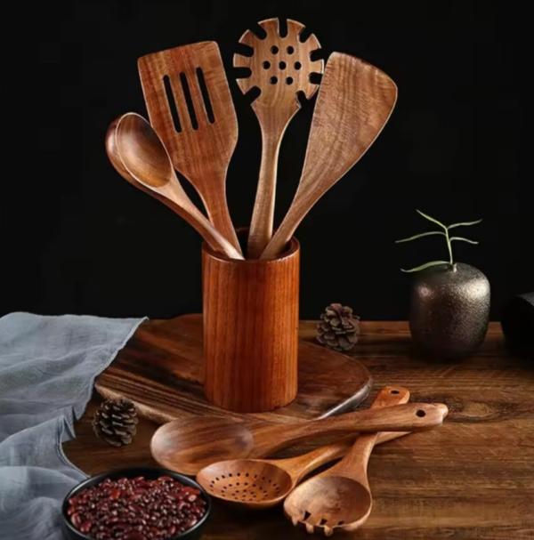 Cooking spoon 7 piece set