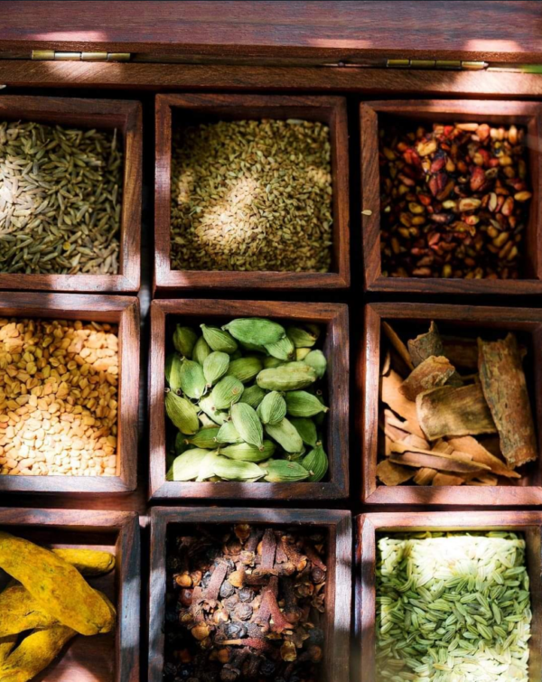 Spice container masala box