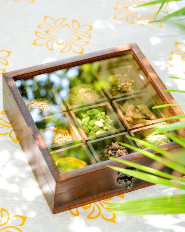 Spice container masala box