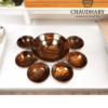Wooden Bowl Set 🥣 8" inch