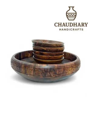 Wooden Bowl Set