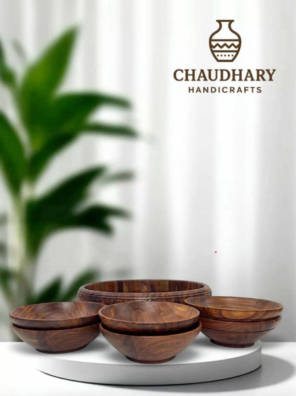 Wooden Bowl Set