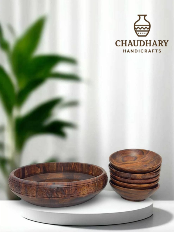 Wooden Bowl Set