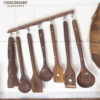 Wooden Spoon set with holding stand