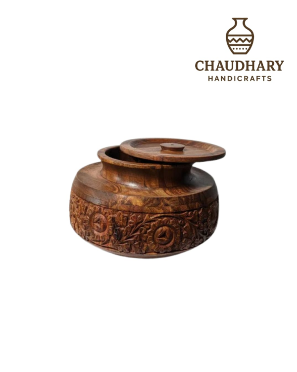 Wooden hotpot carving shape