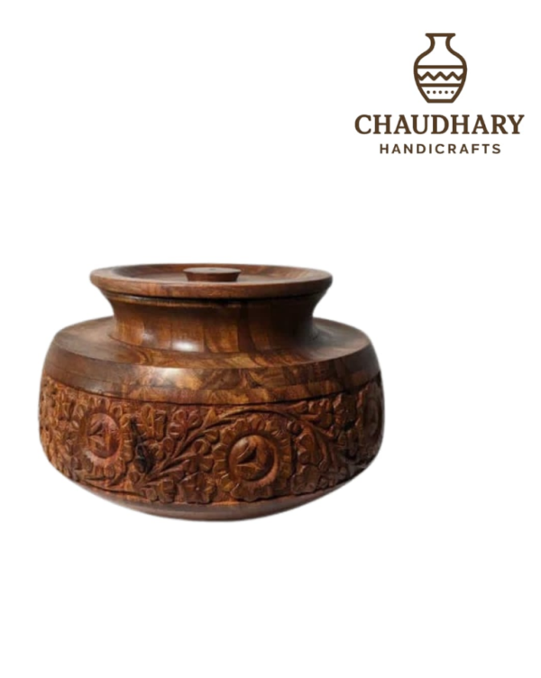 Wooden hotpot carving shape